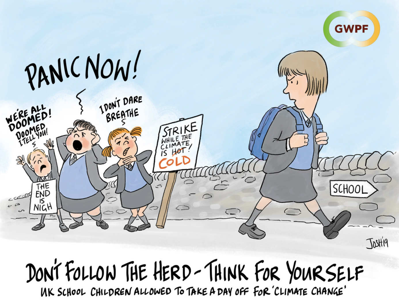 Panic Now kids GWPF